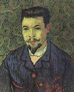 Vincent Van Gogh Portrait of Doctor Felix Rey (nn04) oil painting on canvas